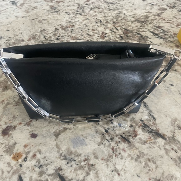 The Attico Mini Wynona Chain Leather Clutch - Picture 12 of 13